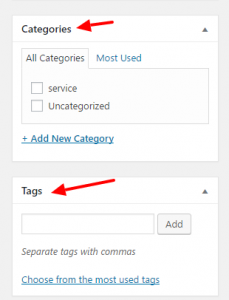 Add categories to Pages in WordPress